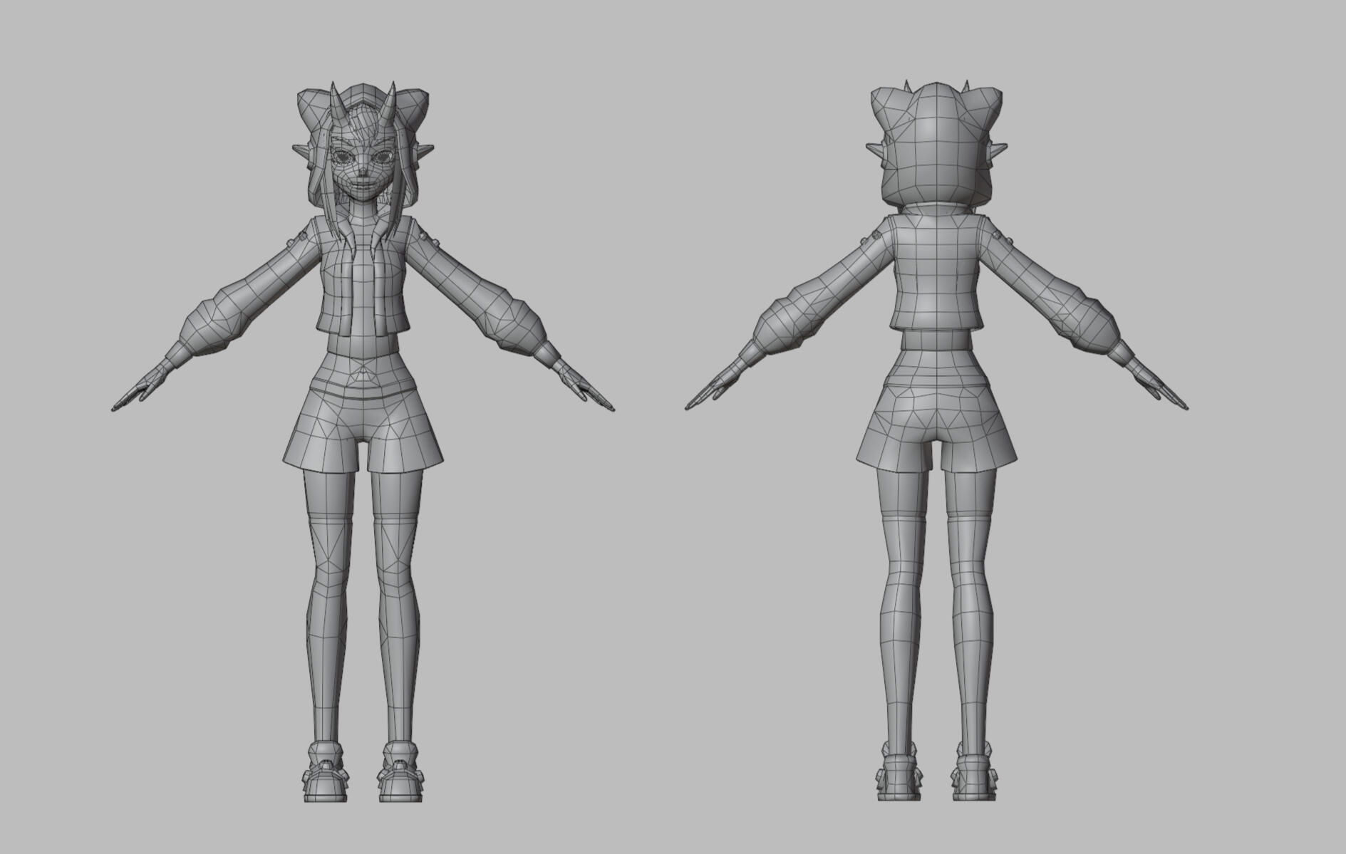 Quest wireframe (grey)