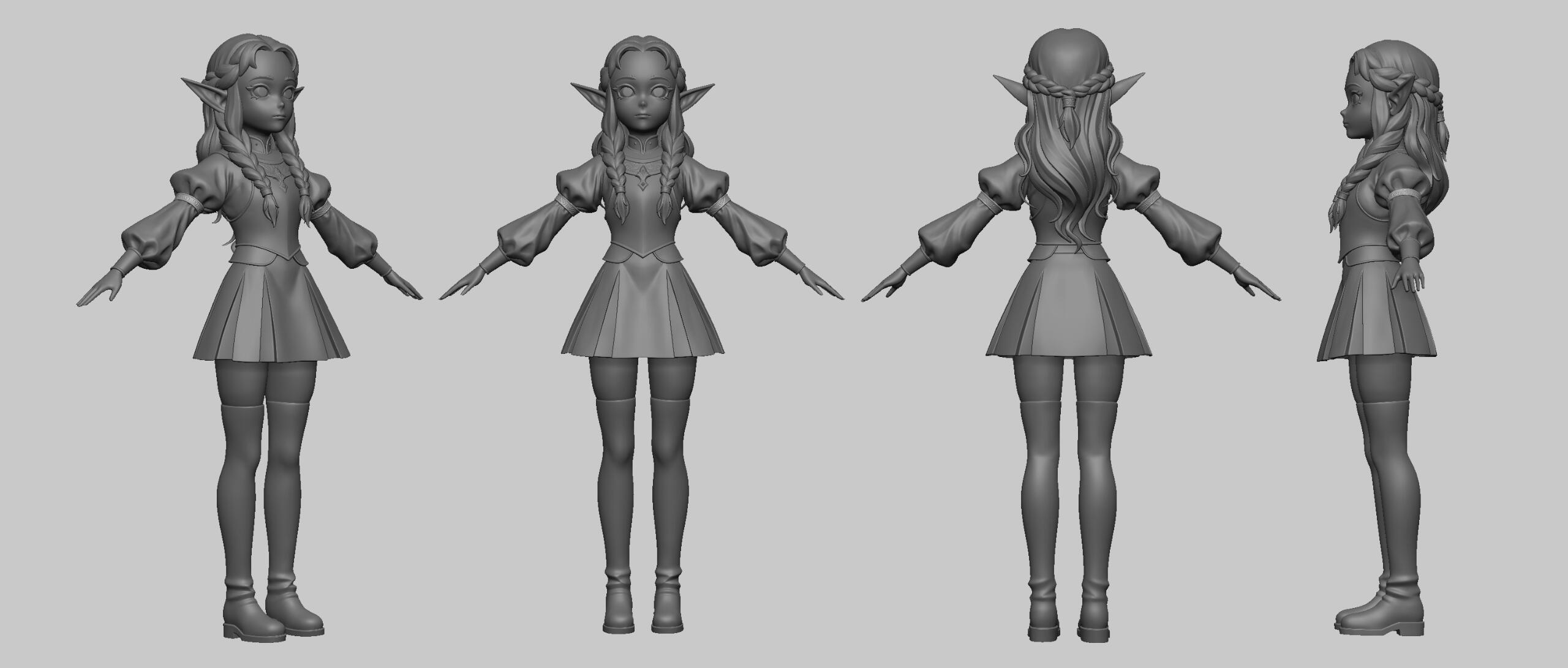 Zbrush Turnaround