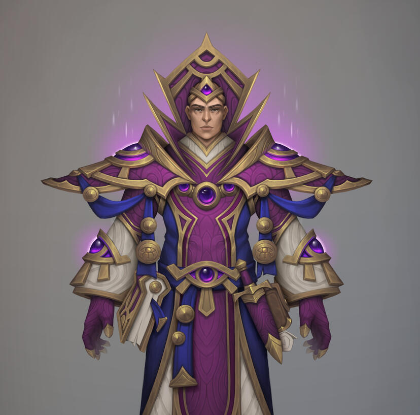 High Scholar Armor & Staff Concepts